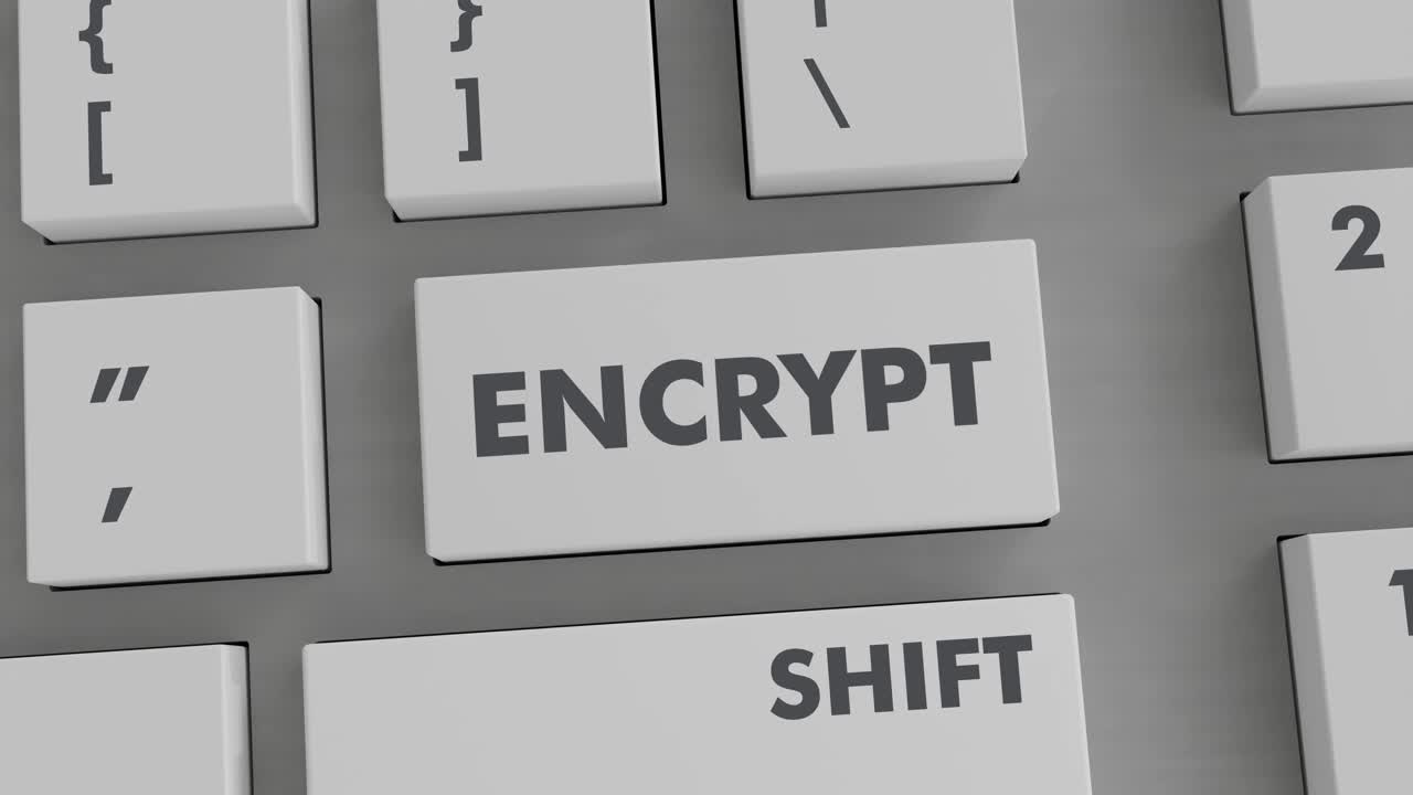 ENCRYPT BUTTON PRESSING ON KEYBOARD