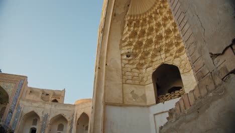 bukhara city, uzbekistan abdul aziz khan madrassa