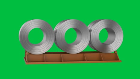 roll of steel sheets