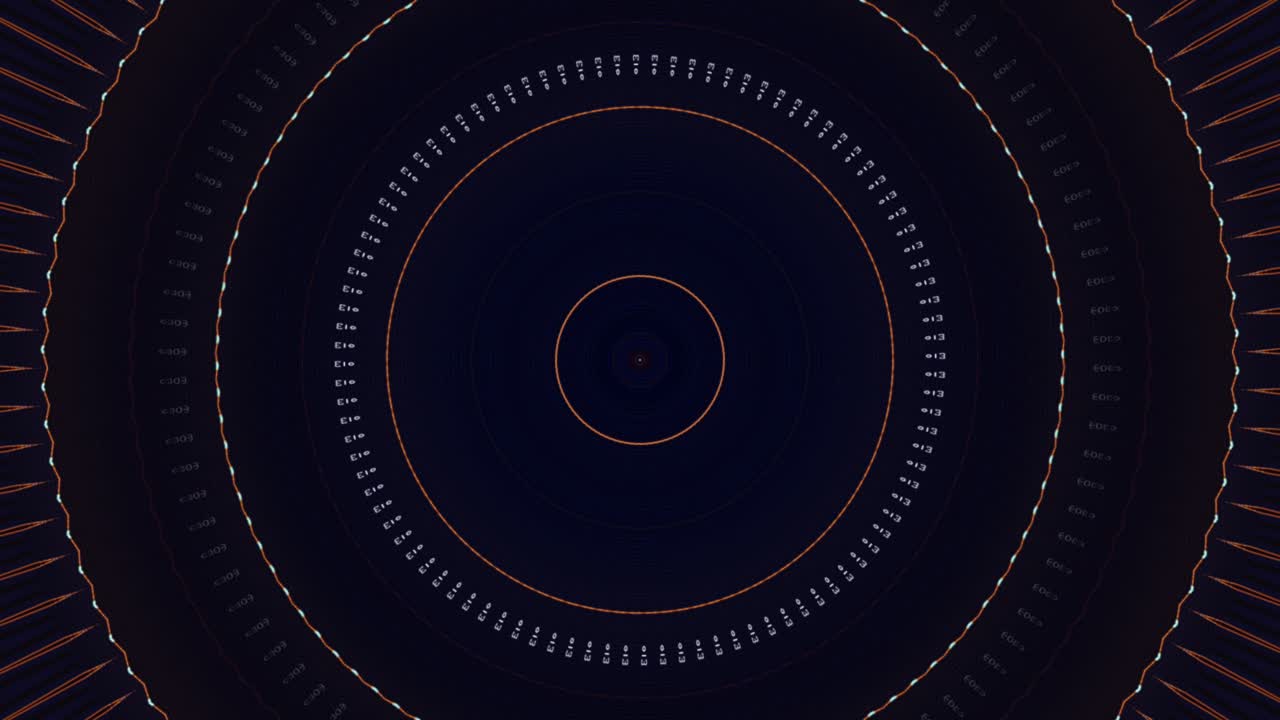 추상적인 기하학적 만달라 패턴