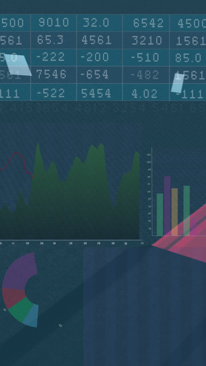 animación del procesamiento de datos sobre el panel del coche