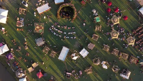 Music-festival-at-Palermo-Hippodrome-in-Buenos-Aires-city,-Argentina