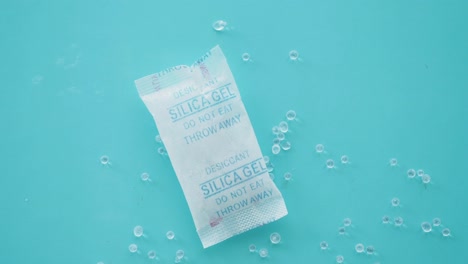 silica gel desiccant packet with pearls