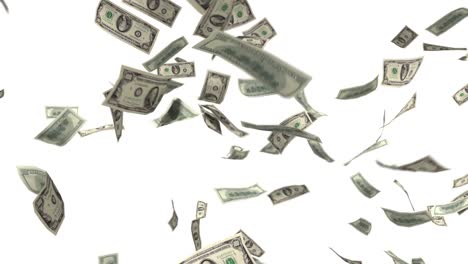 money falling dollars financial win us usa american currency tax make it rain 4k