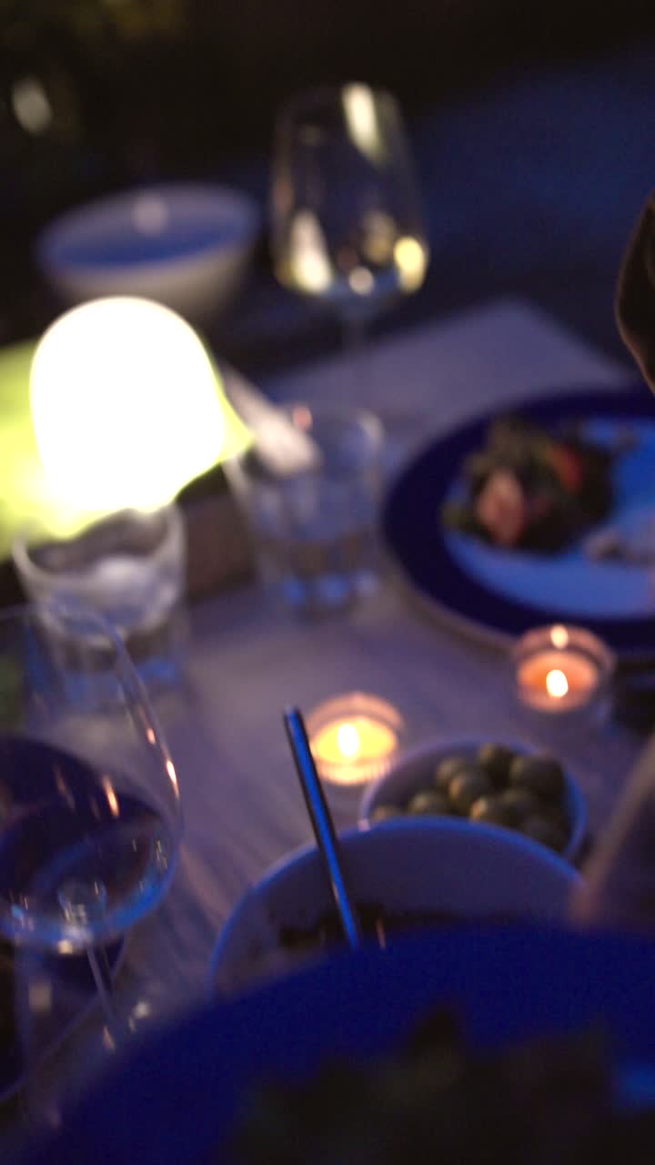 야외 저녁 파티