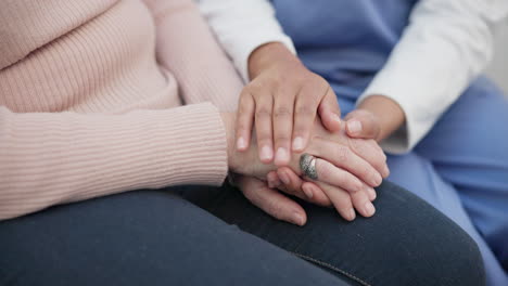 Help,-empathy-and-holding-hands-with-nurse