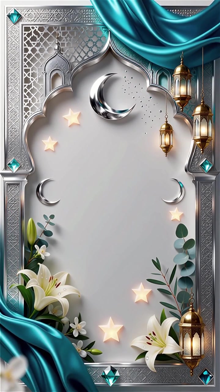 Compleanno del Profeta Maometto Mawlid al-Nabi Sfondo Islamico