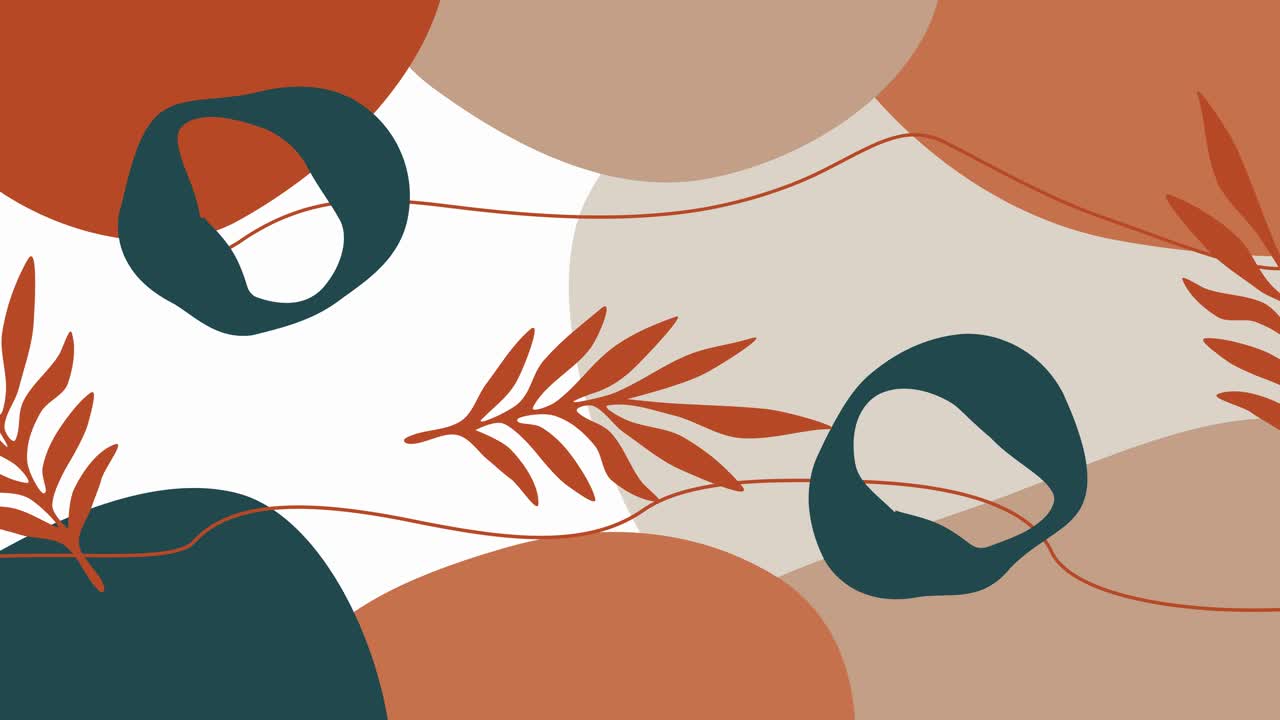 telón de fondo trópico animado abstracto de moda