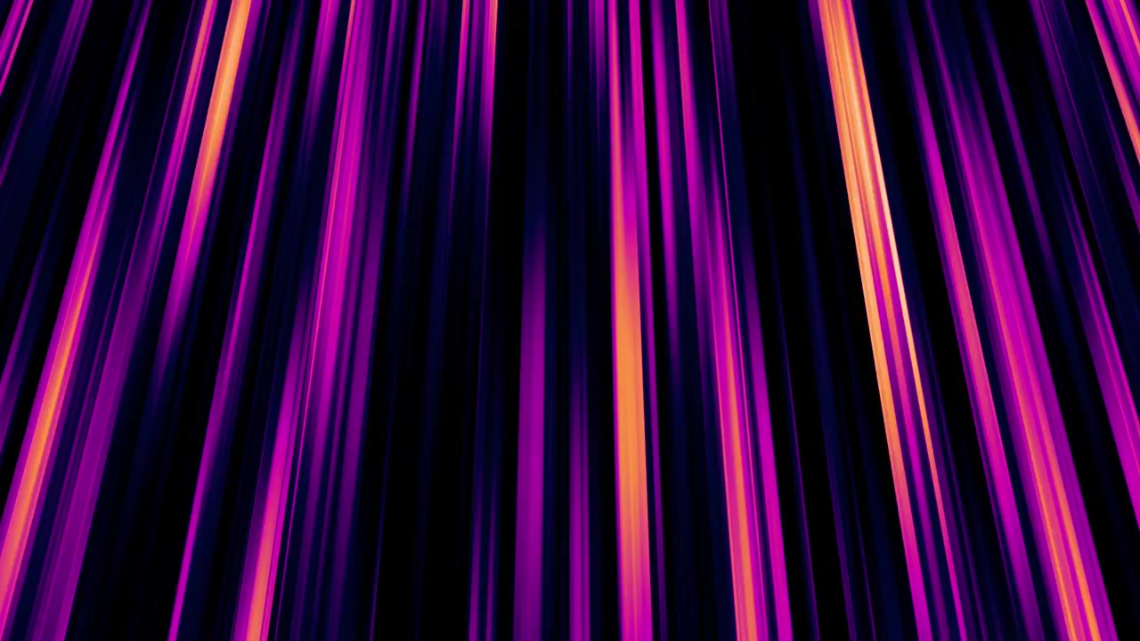 Purple and pink anime speedlines moving up on black background seamless loop