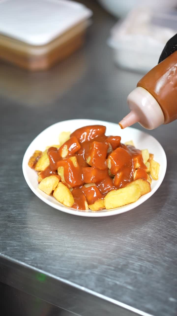 Patatas Bravas Preparation