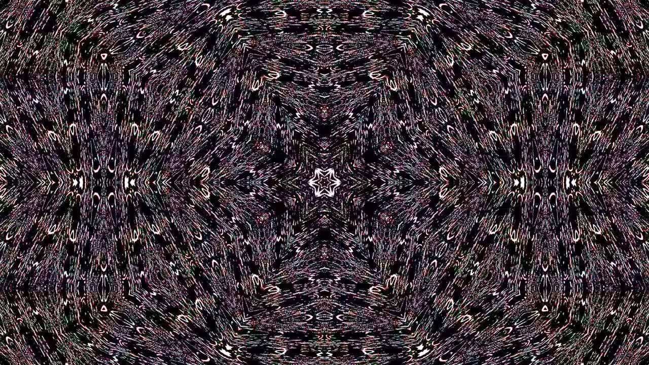 Bright abstract light governing full color, kaleidoscope