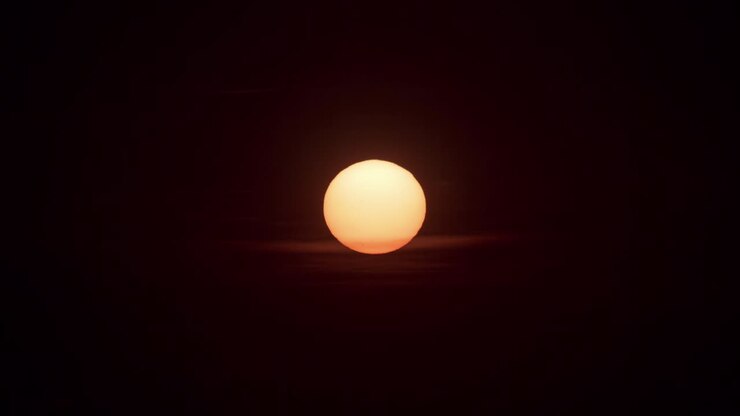 thailand sunset sunrise sun close up phuket island 4k time lapse