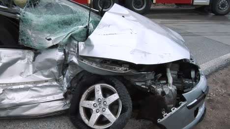 Car-Accident,-Damaged-Auto-Wreck-After-Heavy-Collision