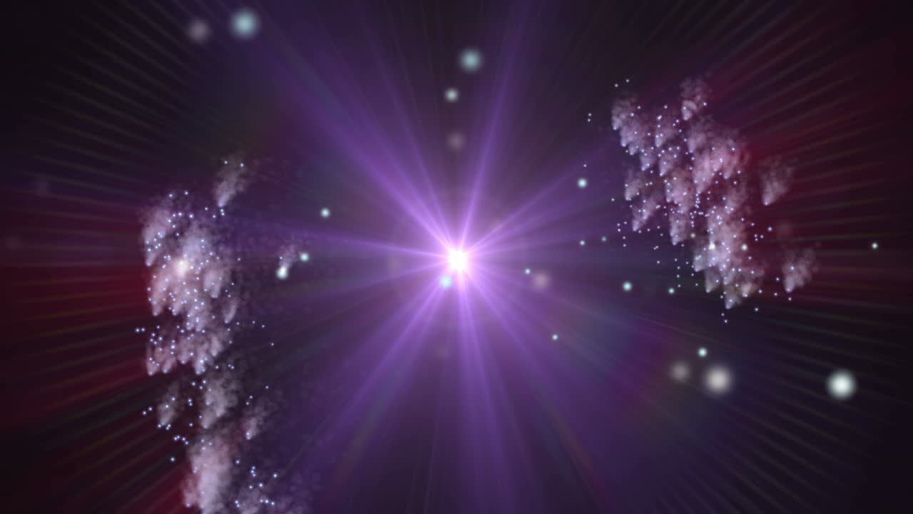 우주에서 폭발하는 행성 4k