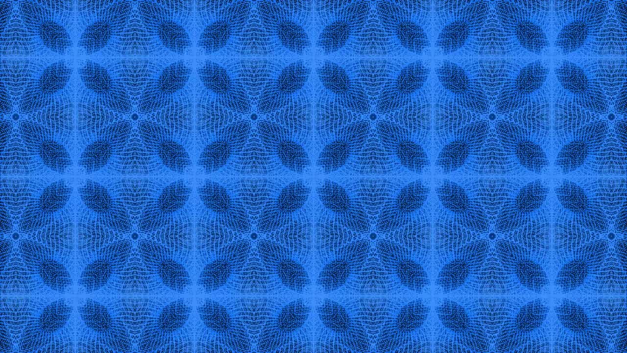 patrón de color azul diseño gótico animación gráficos de movimiento