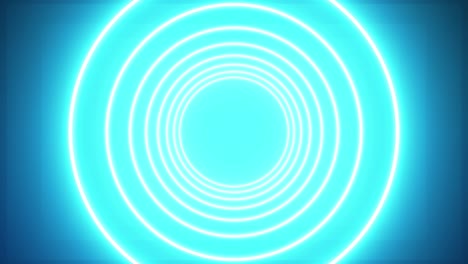 animación de túnel de círculo 3d gráficos de movimiento