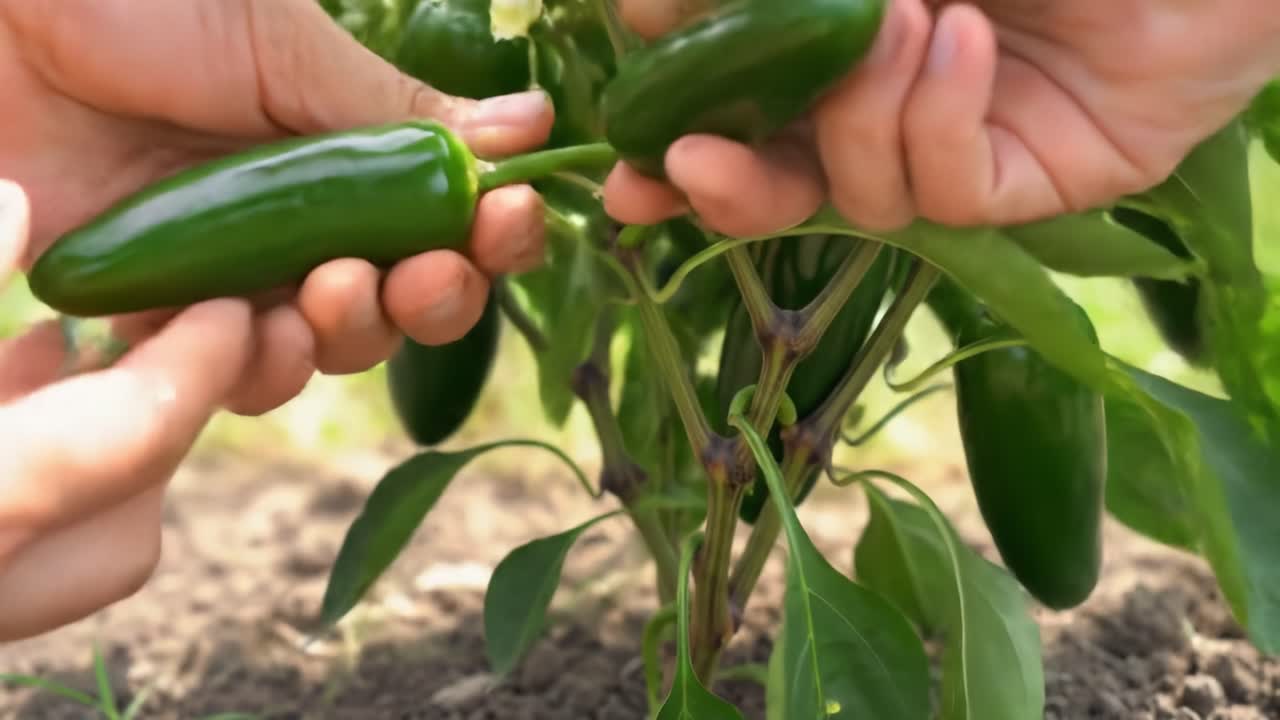 Harvesting Fresh Jalapeño Peppers: A Step-by-Step Guide to Picking, Care, and Enjoying Your Homegrown Chili Peppers