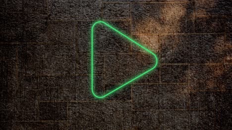 heart neon sign on brick wall 4k