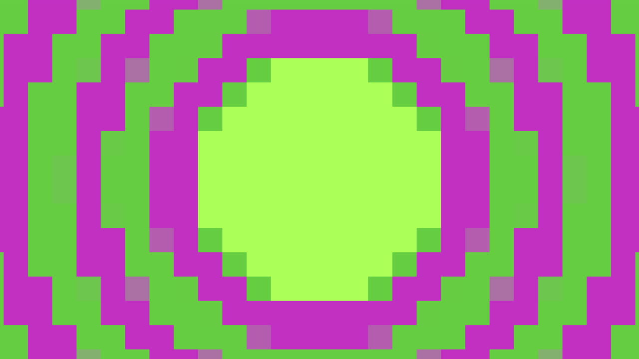 patrón pixelado vibrante en verde y púrpura para el fondo o el diseño