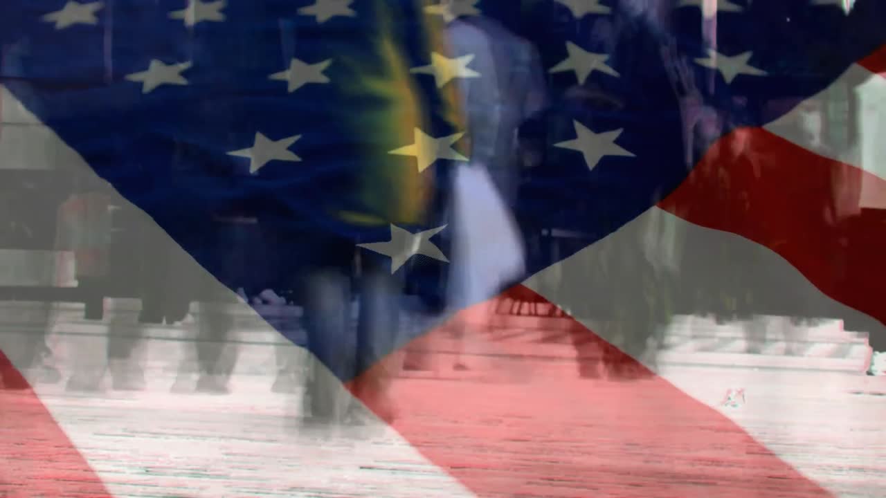 American flag video