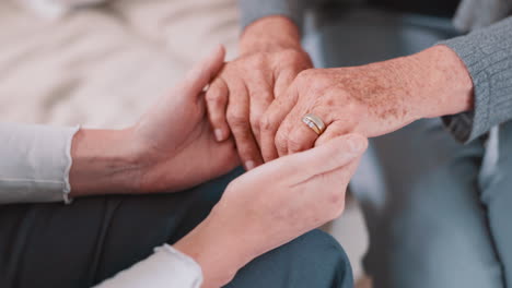 Senior,-woman-and-hands-comfort-closeup-for-grief