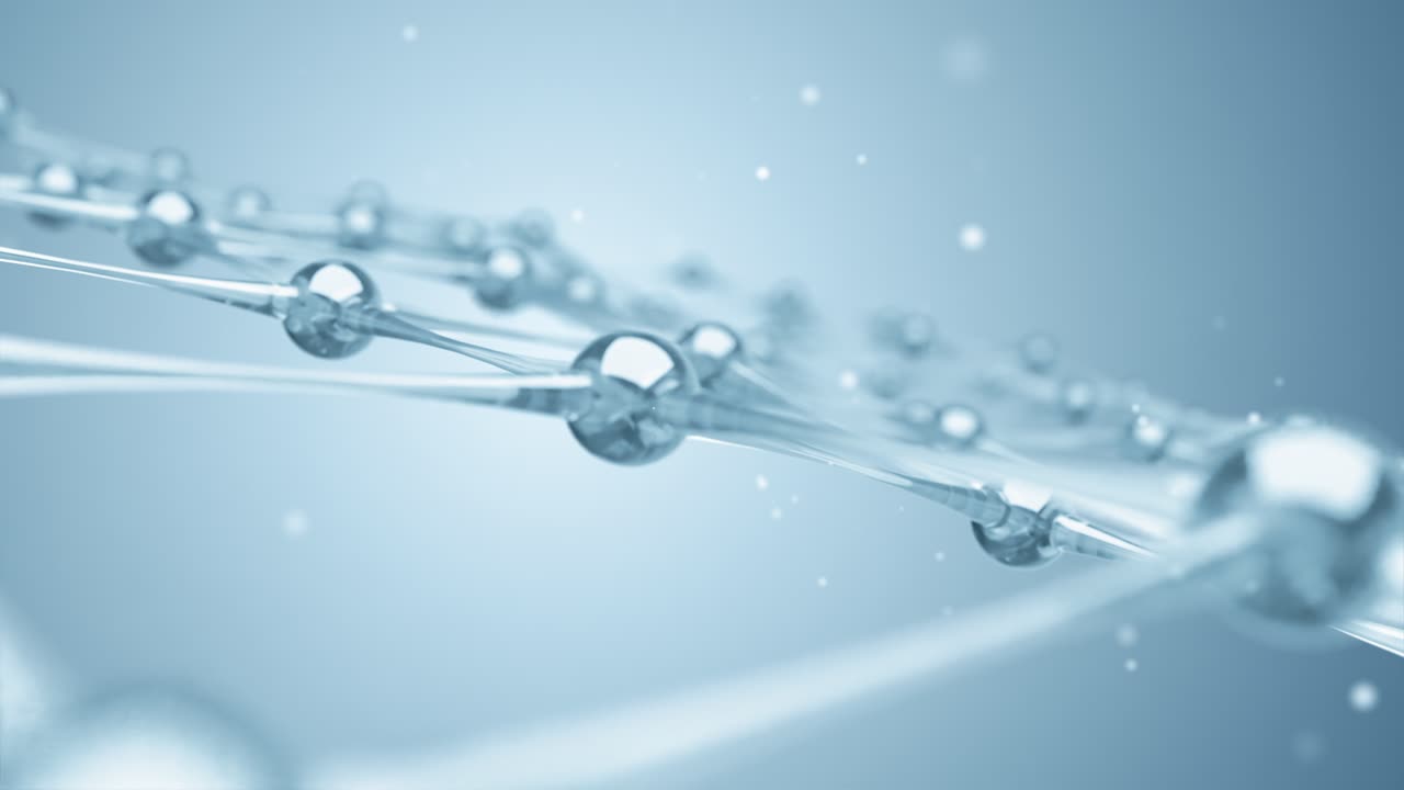 분자 구조 일러스트레이션