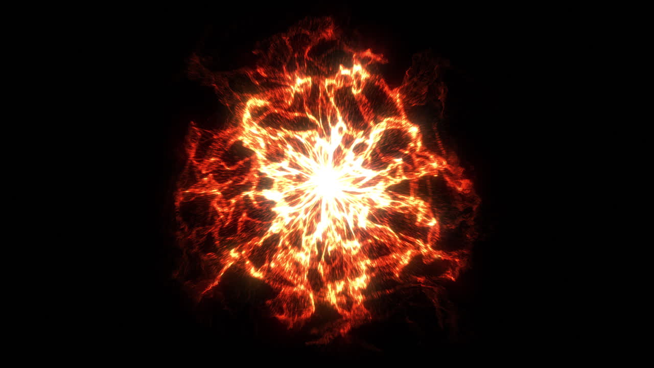 esfera de energía abstracta