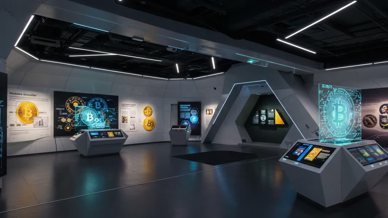 Exploring the Innovative World of Cryptocurrency: An Immersive Exhibition Showcasing Blockchain Technology and Its Impact on the Future of Finance