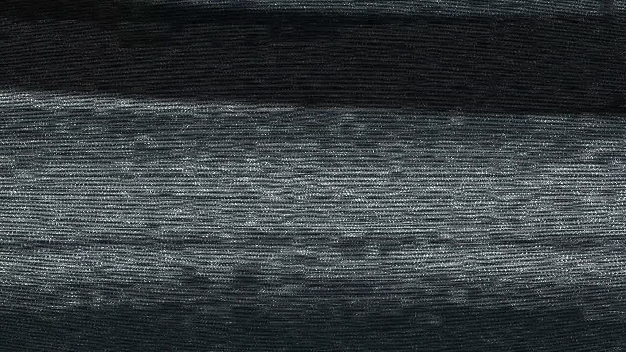 Abstract Bad TV Film Flickers Noise Loop Animation.