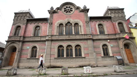 Jüdische-Synagoge-In-Resița,-Rumänien