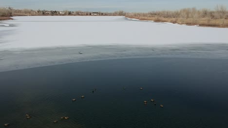 Un-Vuelo-Sobre-Un-Lago-Congelado