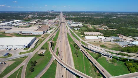 ft. worth texas i-35 north fly over 03