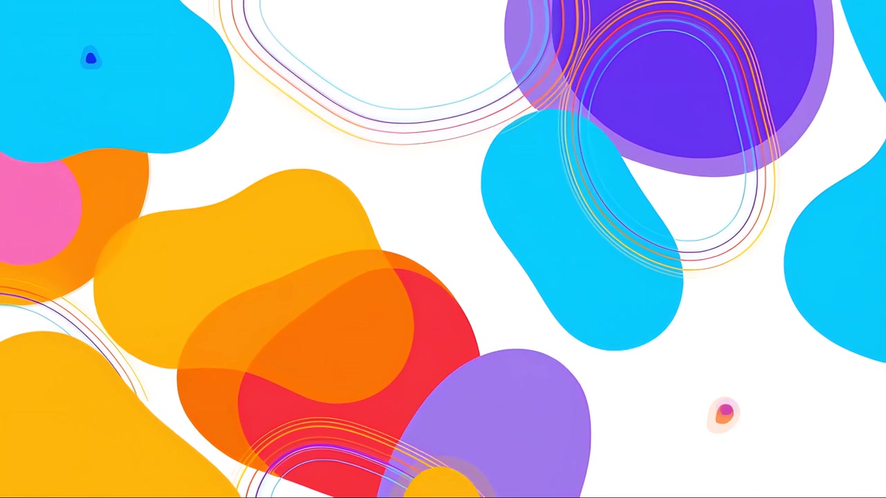 Sfondo Animato Astratto e Colorato 4K