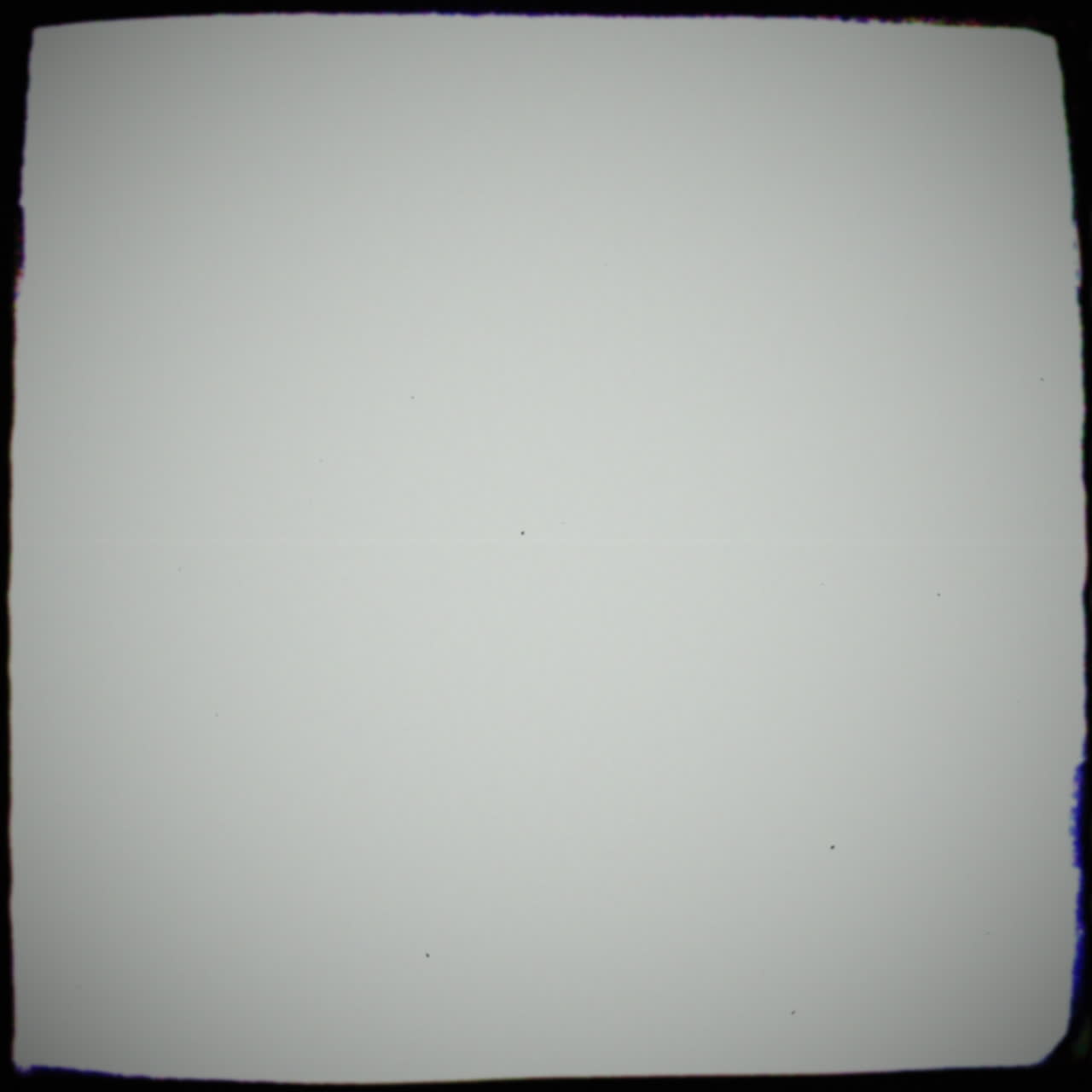 marco de película en blanco