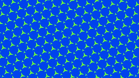 patrón gráfico que cambia de color a medida que gira hacia la izquierda