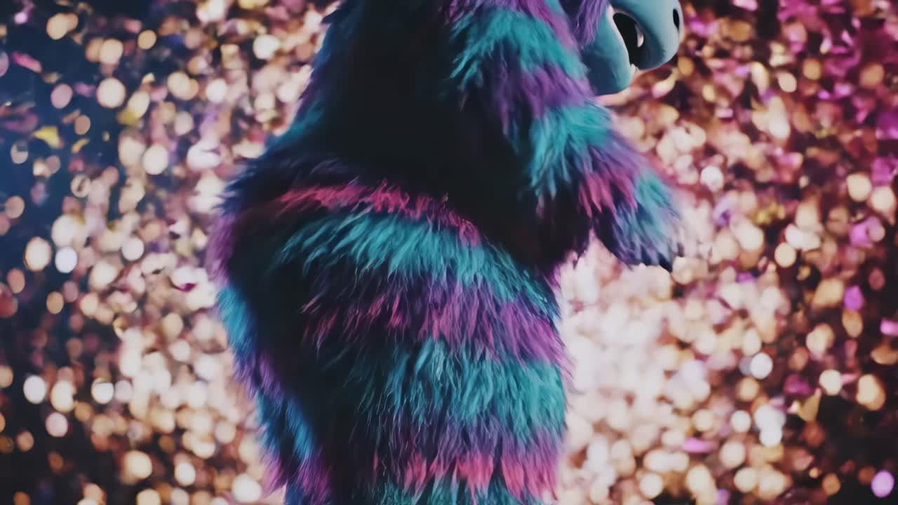Colorful Furry Costume