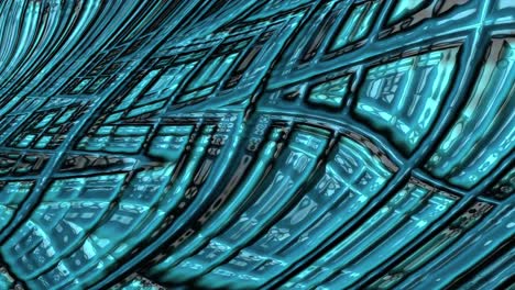 blue plasma pattern lines, 4k abstract fractal effect