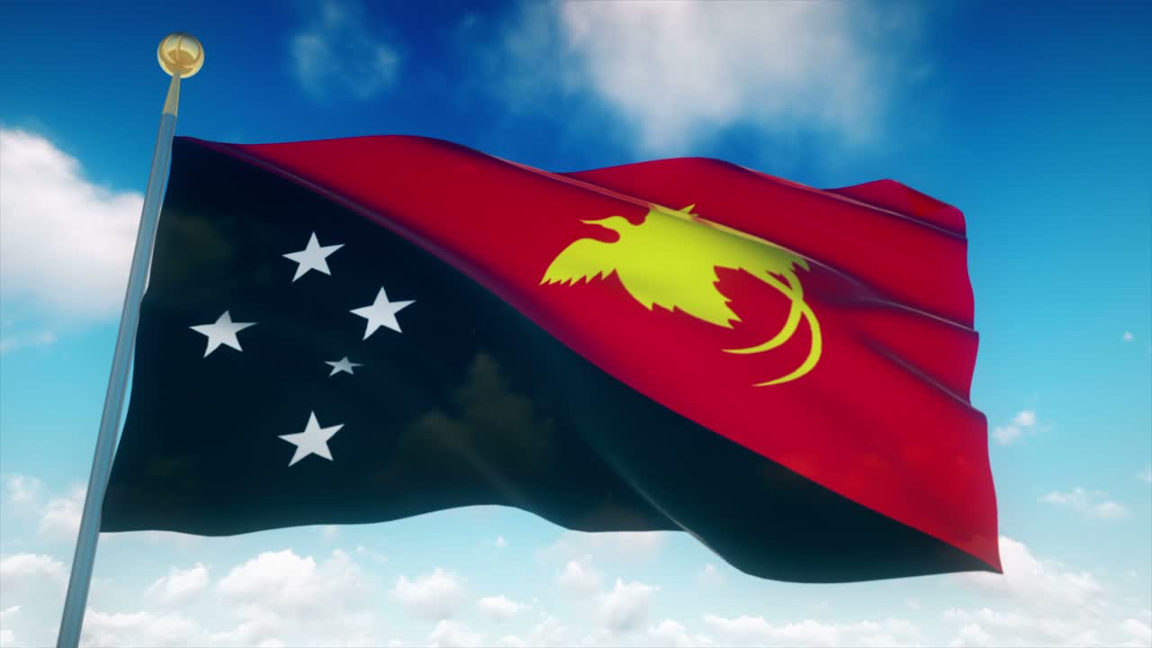 파푸아 뉴기니의 발은 매우 상세합니다.