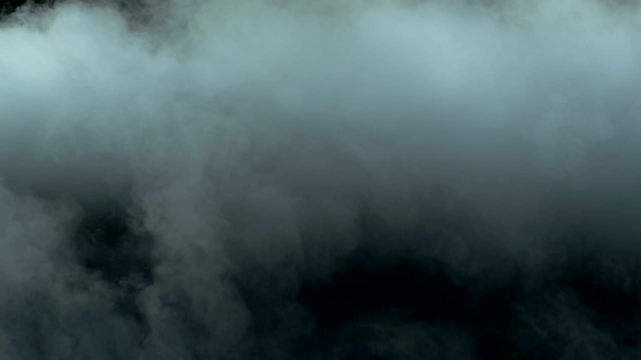 nubes de humo de hielo seco realista