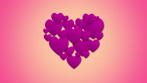 Purple-hearts-pattern-on-pink-gradient