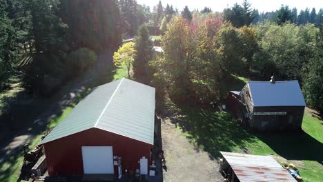 Antike-Traktoren-Auf-Einer-Farm-In-Oregon