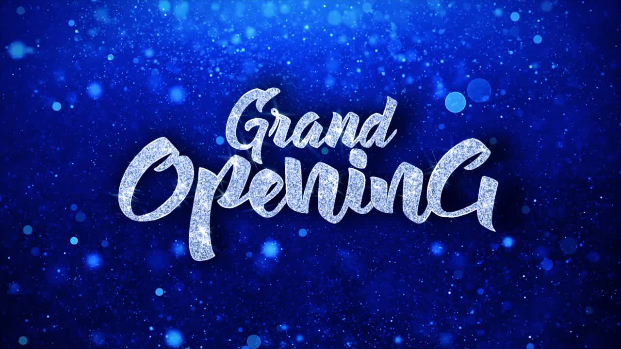 Grand Opening Announcement
