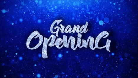 grand opening announcement