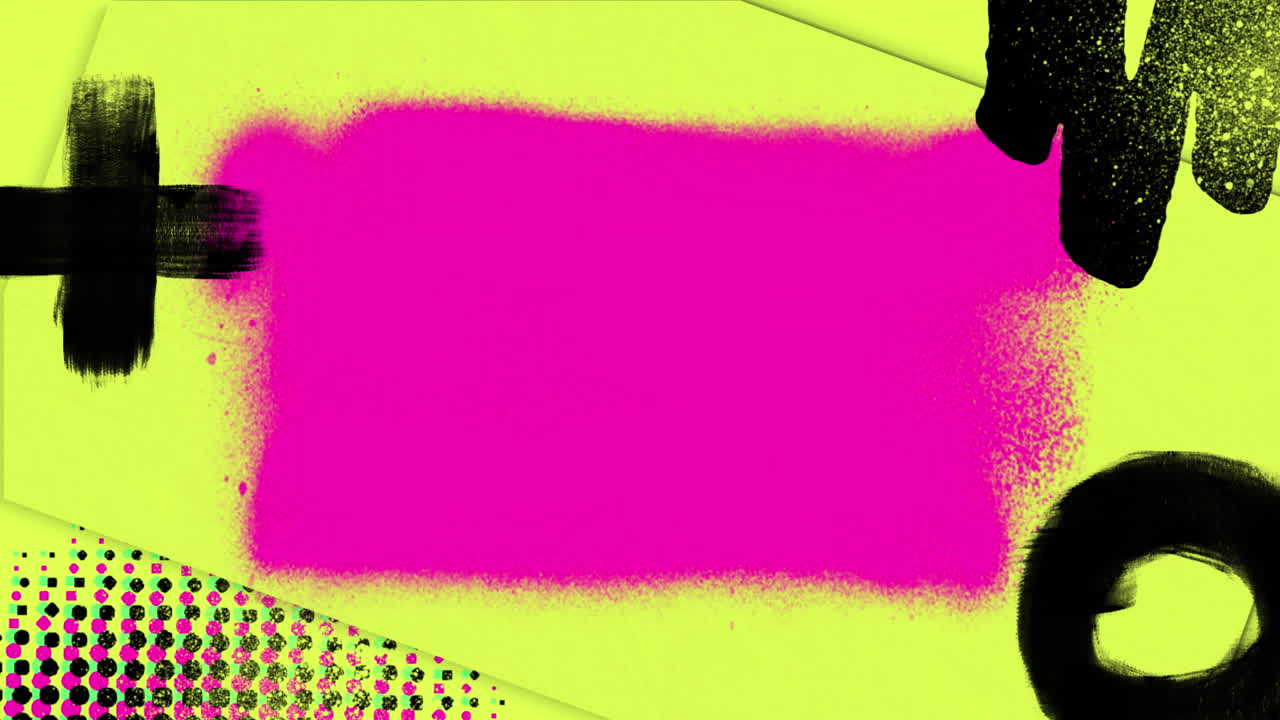 Retro 80s style animation