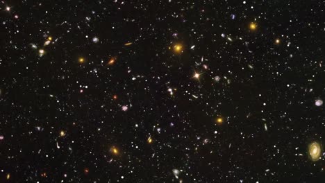 moving through deep outer space. space exploration concept.