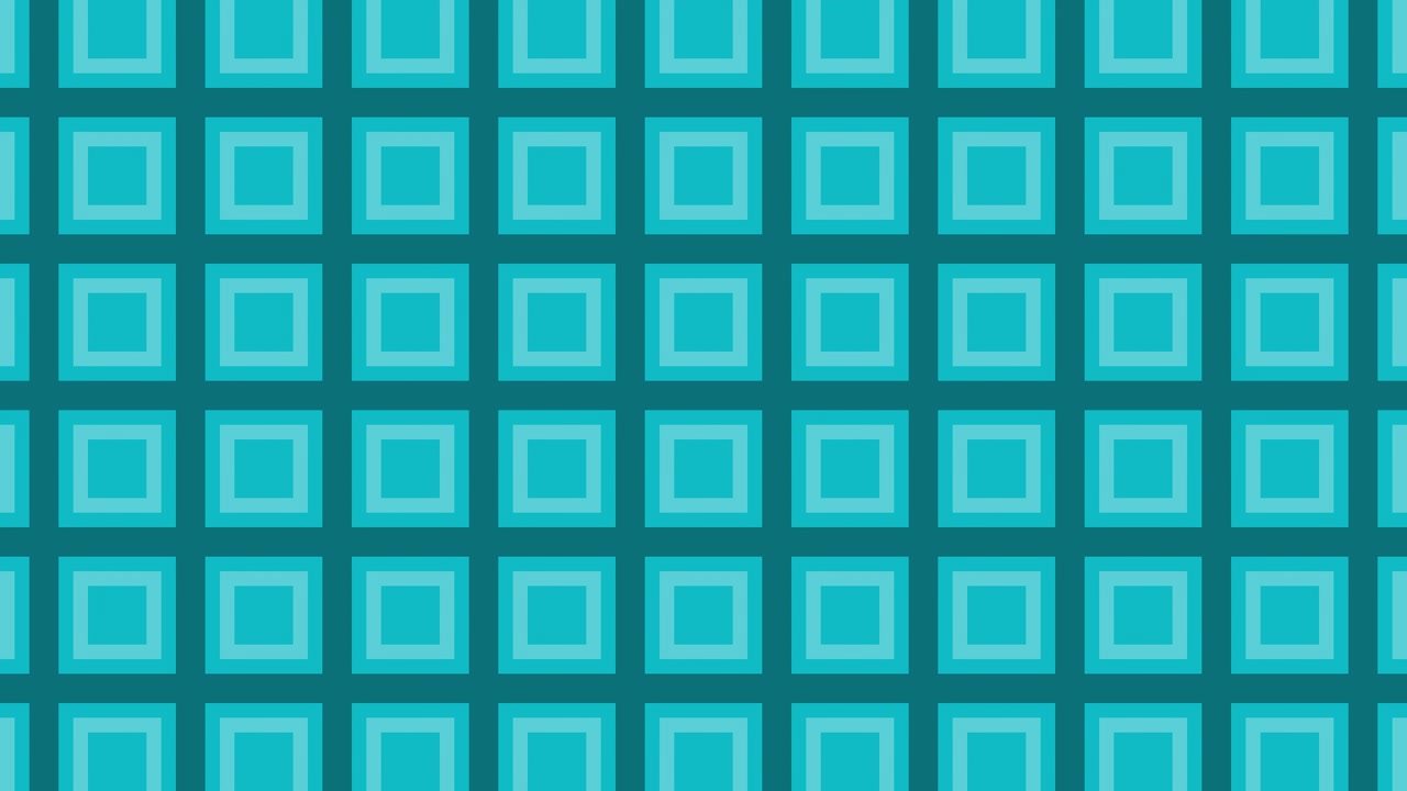 Teal Grid Pattern