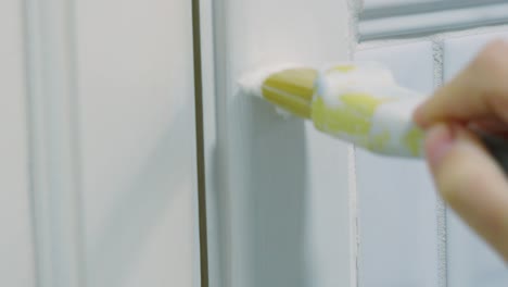 painting white cabinets and tiles