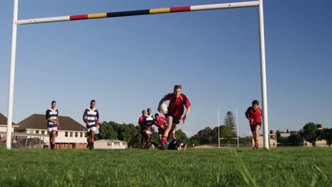 Jugadores-De-Rugby-Que-Tienen-Partido-En-El-Campo