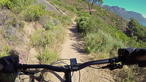 sólo los más duros pueden montar este sendero.