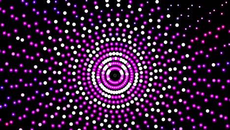 círculos baile colores video fondo fiesta luces fucsia